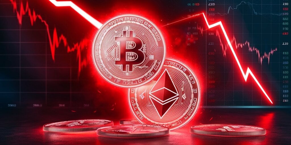 Bitcoin Crashes to $57,000 and Ethereum Slips Below $3,000 Hours Before Fed Meeting