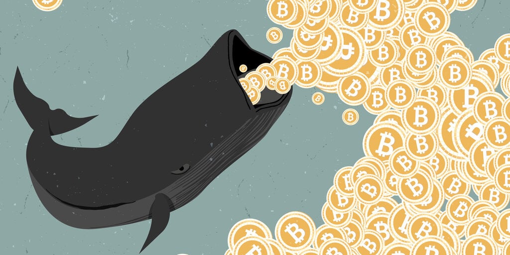 Bitcoin Whale Moves $44 Million After a Decade—Here's How Much It Gained